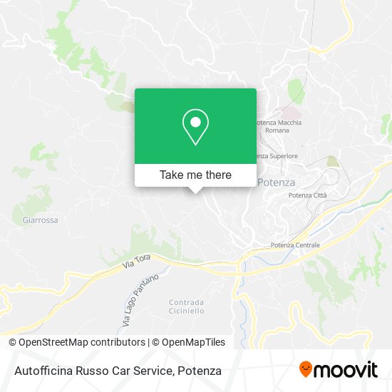 Autofficina Russo Car Service map