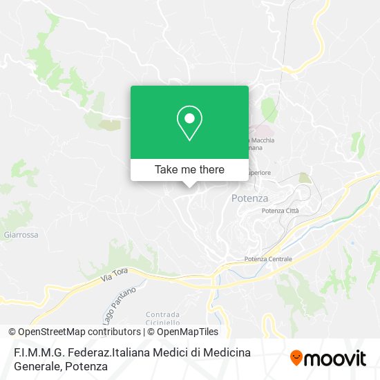 F.I.M.M.G. Federaz.Italiana Medici di Medicina Generale map
