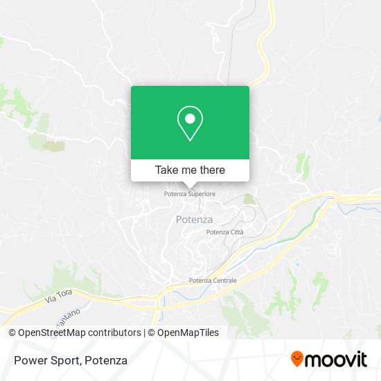 Power Sport map