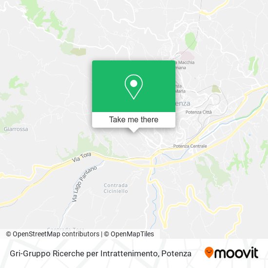 Gri-Gruppo Ricerche per Intrattenimento map