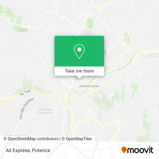 Ali Express map