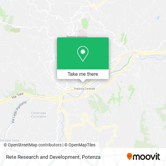 Rete Research and Development map