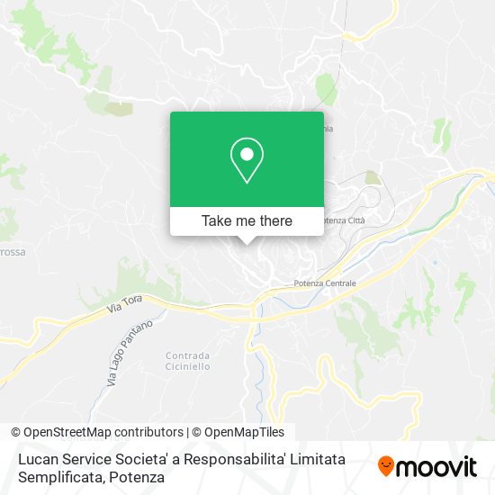 Lucan Service Societa' a Responsabilita' Limitata Semplificata map