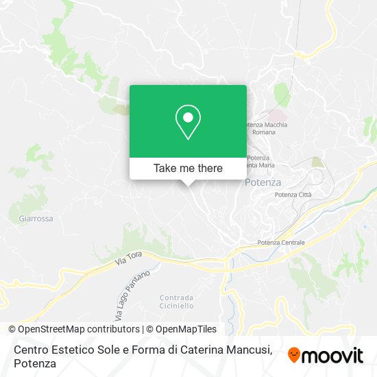 Centro Estetico Sole e Forma di Caterina Mancusi map