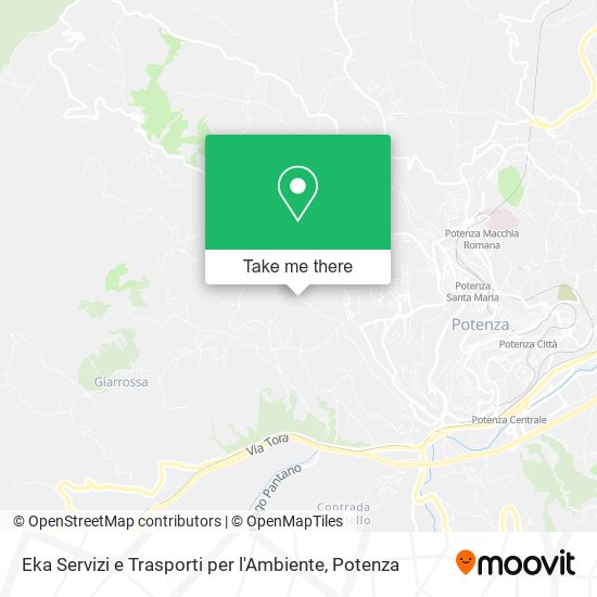 Eka Servizi e Trasporti per l'Ambiente map