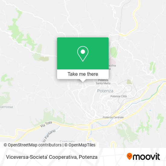 Viceversa-Societa' Cooperativa map