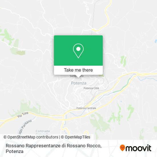 Rossano Rappresentanze di Rossano Rocco map