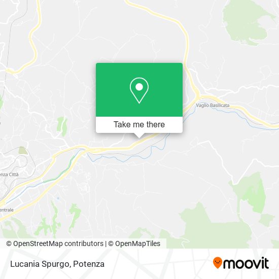 Lucania Spurgo map