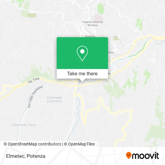 Elmetec map