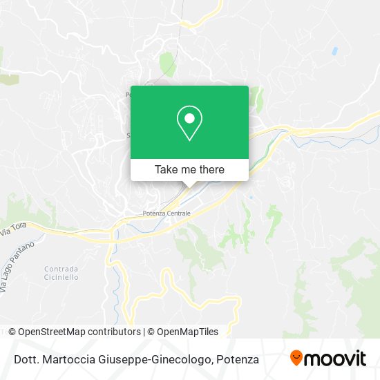 Dott. Martoccia Giuseppe-Ginecologo map