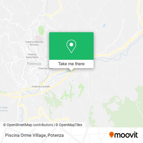 Piscina Orme Village map