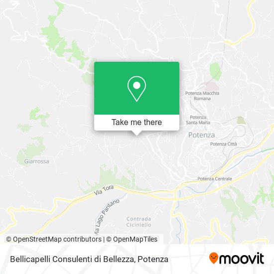 Bellicapelli Consulenti di Bellezza map