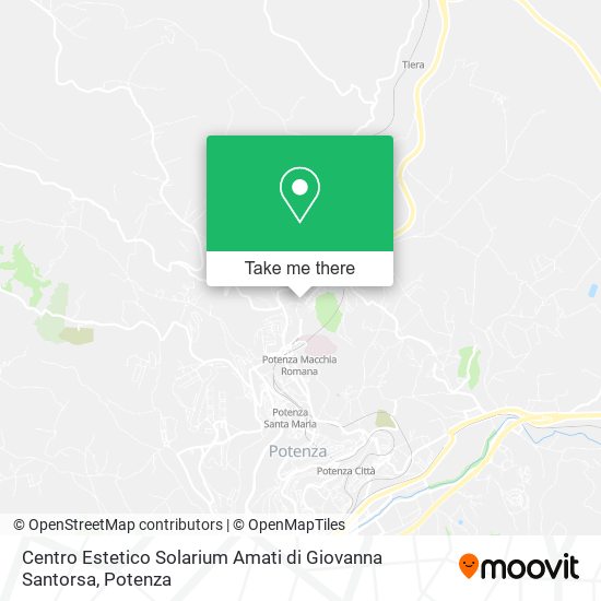 Centro Estetico Solarium Amati di Giovanna Santorsa map