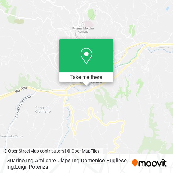 Guarino Ing.Amilcare Claps Ing.Domenico Pugliese Ing.Luigi map