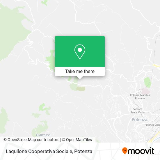 Laquilone Cooperativa Sociale map