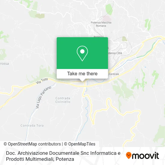Doc. Document Archiving Snc Multimedia Informatics and Products map