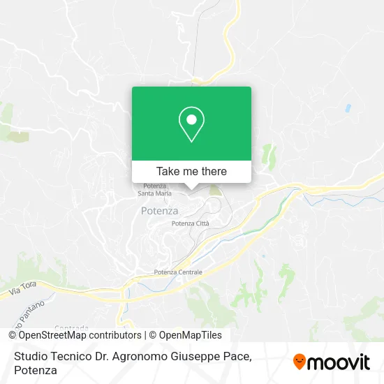 Studio Tecnico Dr. Agronomo Giuseppe Pace map