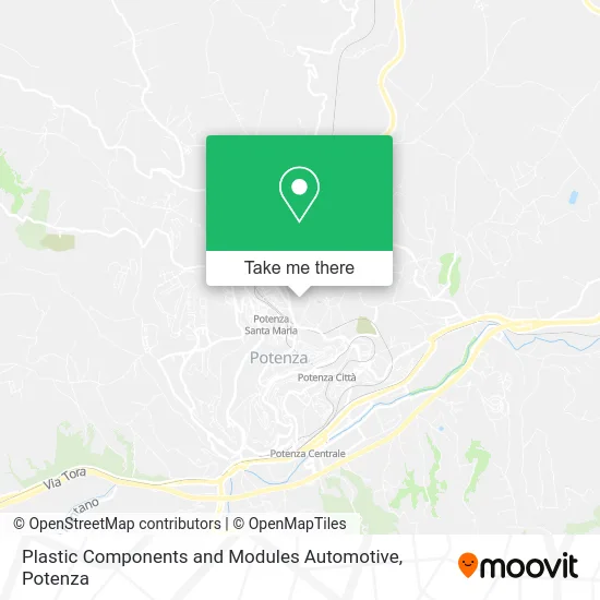 Plastic Components and Modules Automotive map