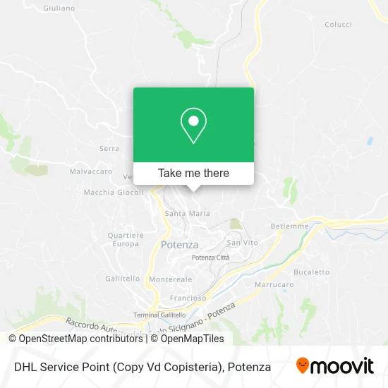 DHL Service Point (Copy Vd Copisteria) map