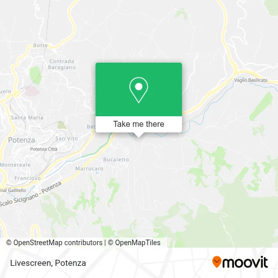 Livescreen map