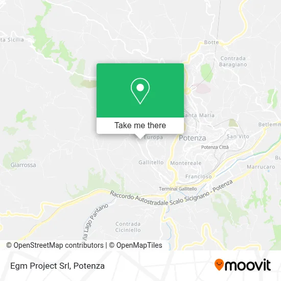 Egm Project Srl map