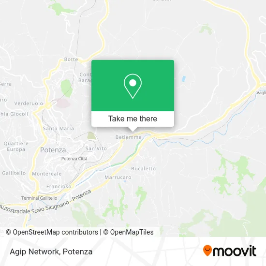 Agip Network map