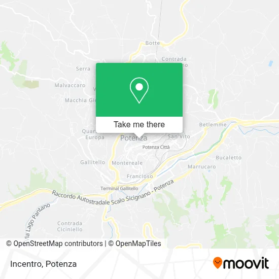 Incentro map