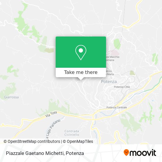 Piazzale Gaetano Michetti map