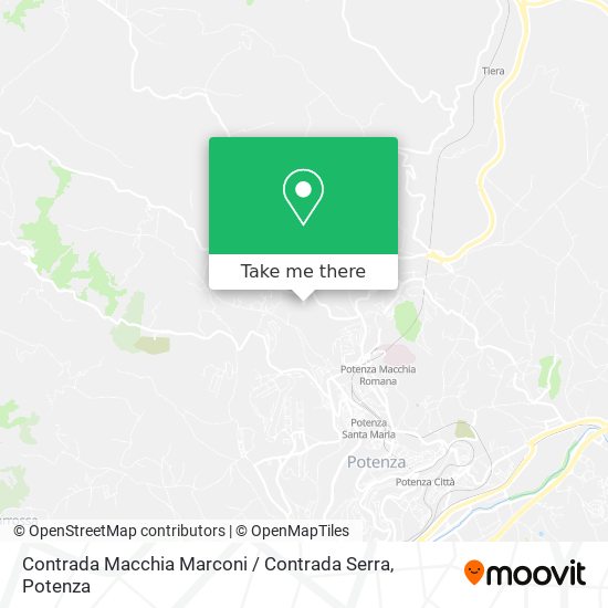 Contrada Macchia Marconi / Contrada Serra map