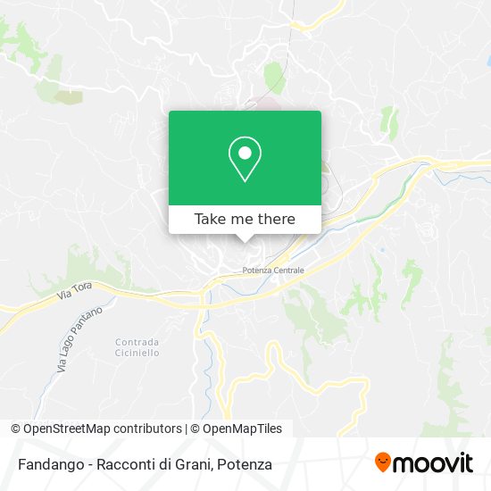 Fandango - Racconti di Grani map
