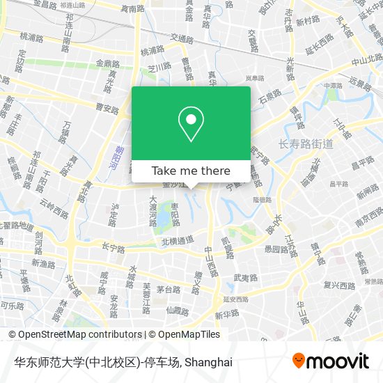 华东师范大学(中北校区)-停车场 map