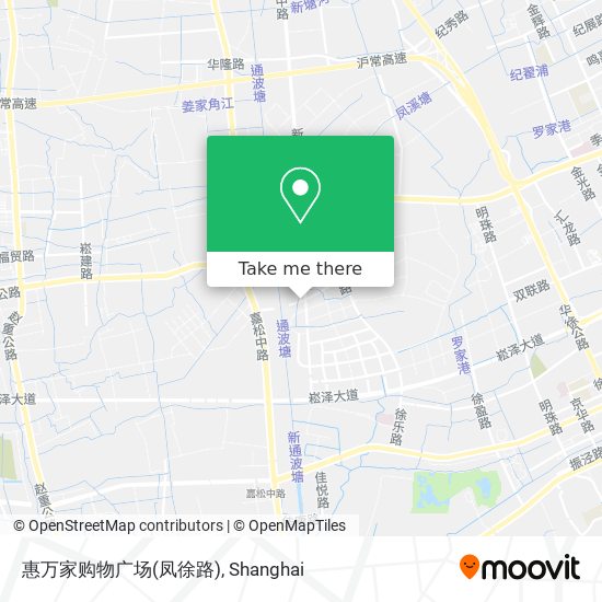 惠万家购物广场(凤徐路) map