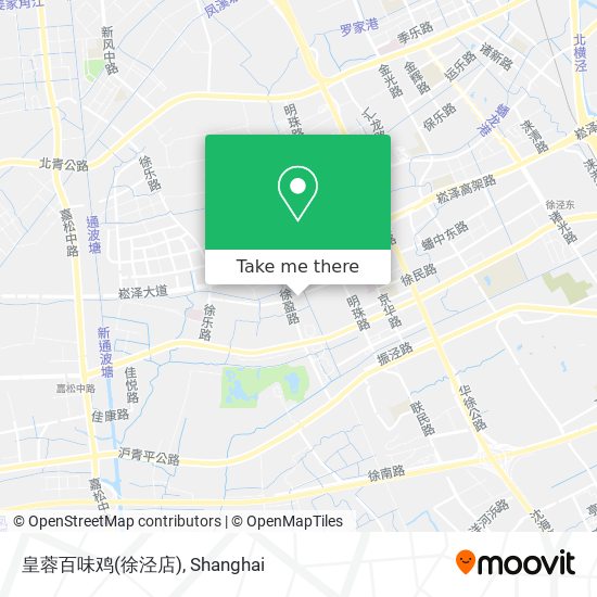 皇蓉百味鸡(徐泾店) map