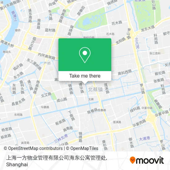 上海一方物业管理有限公司海东公寓管理处 map