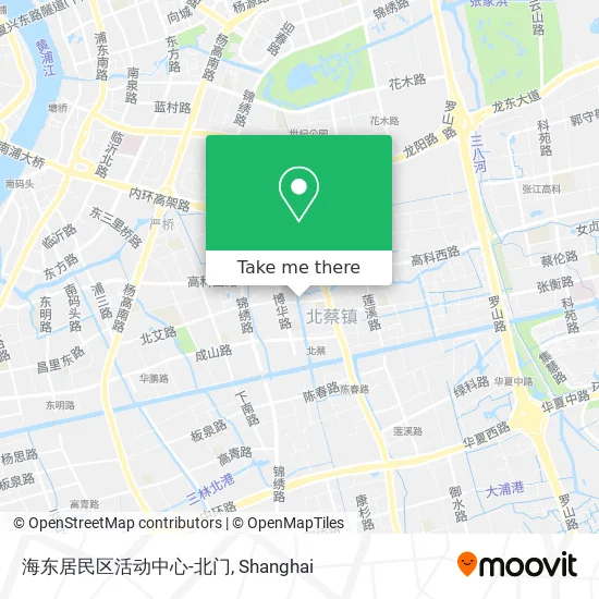 海东居民区活动中心-北门 map