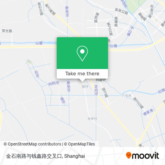 金石南路与钱鑫路交叉口 map