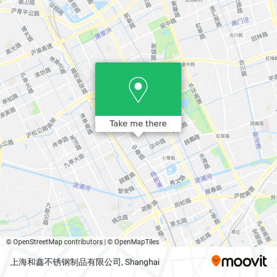 上海和鑫不锈钢制品有限公司 map