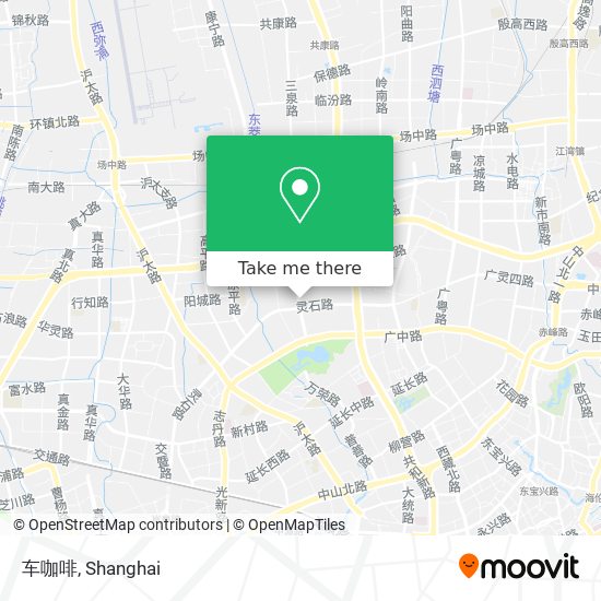 车咖啡 map