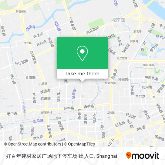 好百年建材家居广场地下停车场-出入口 map