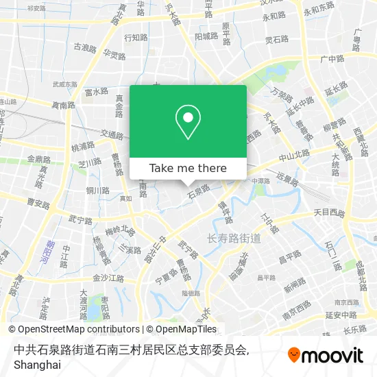 中共石泉路街道石南三村居民区总支部委员会 map