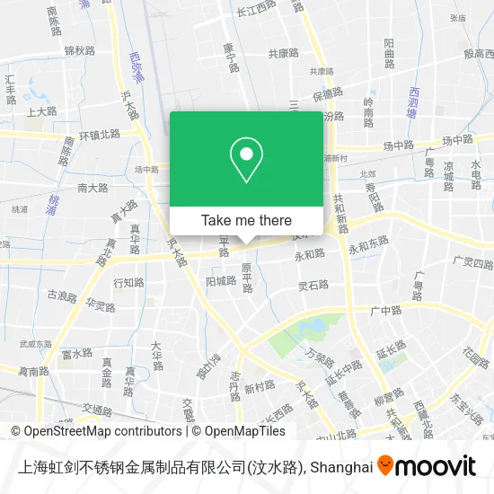 上海虹剑不锈钢金属制品有限公司(汶水路) map
