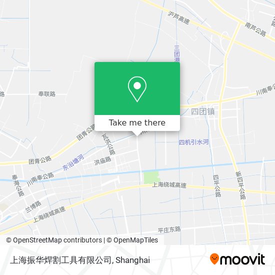 上海振华焊割工具有限公司 map