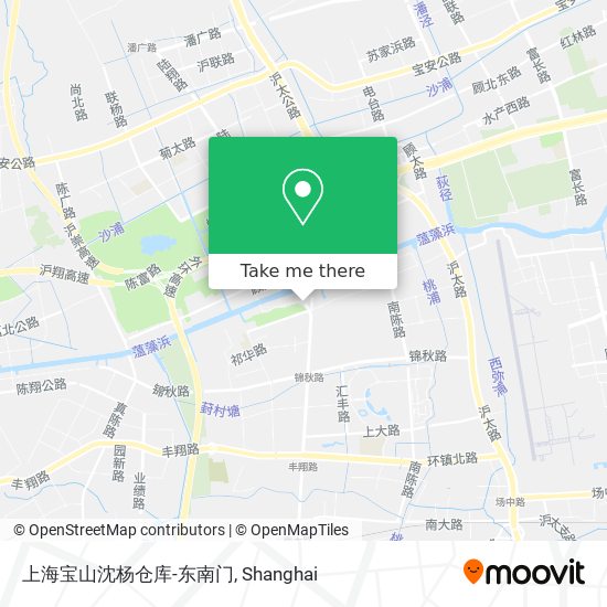 上海宝山沈杨仓库-东南门 map
