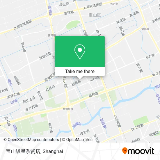 宝山钱星杂货店 map