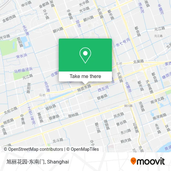 旭丽花园-东南门 map