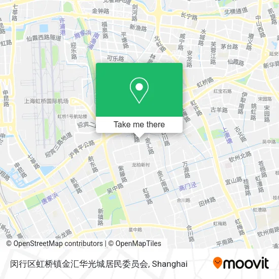 闵行区虹桥镇金汇华光城居民委员会 map
