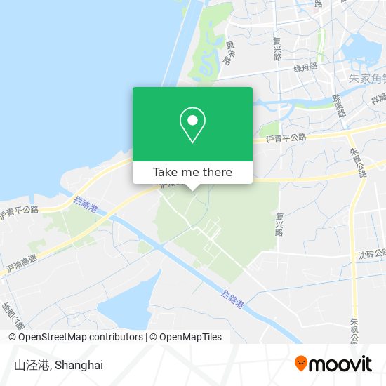 山泾港 map