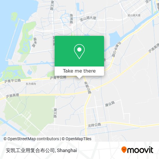 安凯工业用复合布公司 map