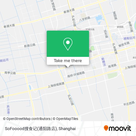 SoFooood搜食记(通阳路店) map