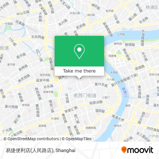 易捷便利店(人民路店) map